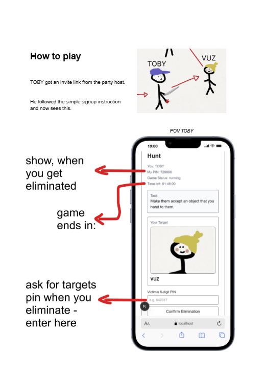 How to play in the app